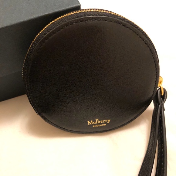 mulberry round coin purse